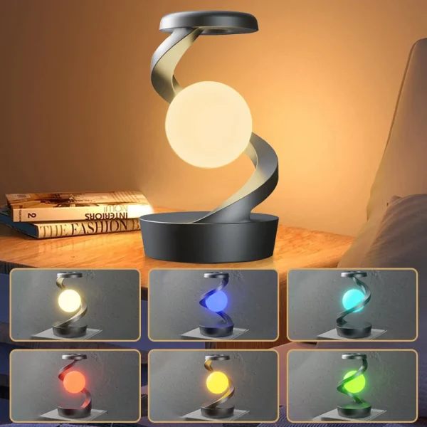 Charging LED Night Lamp with Motion Sensor Floating Bedside Rechargeable Table Lamp Lighting Modern party decorations lamps - Image 3