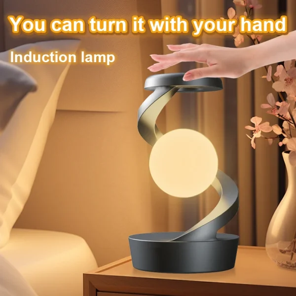 Charging LED Night Lamp with Motion Sensor Floating Bedside Rechargeable Table Lamp Lighting Modern party decorations lamps - Image 5